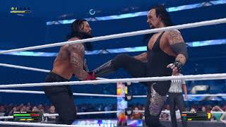 Roman Reigns vs Undertaker  WrestleMania 33 [upl. by Aehsa]