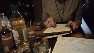 Samhain recipe vid continued Penzak mighty dead incense recipe and chant [upl. by Berkin]