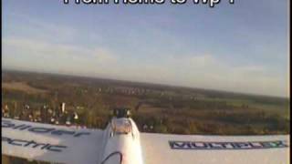 EasyGlider flight with ArduPilot in windy conditions [upl. by Enilegnave583]