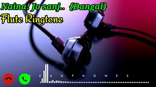 Naina Flute Ringtone Dangal  bhege naina instrumental ringtone [upl. by Karb]