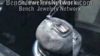 Bench Jewelers Bead and Bright Cut Stonesetting [upl. by Eenitsed]