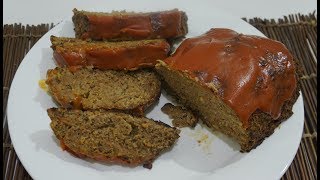 🇬🇧🇺🇸 Meatloaf Recipe  How to make Meatloaf Meat Loaf [upl. by Dena]