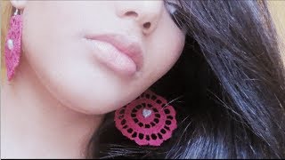 DIY Aretes de Encaje ♡ Facil [upl. by Notnilk]