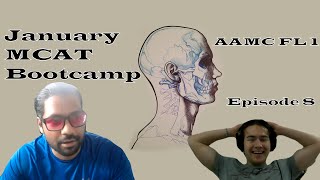 AAMC FL 1  January MCAT Bootcamp  Episode 8 mcat medicalschool aamc [upl. by Ayikal]