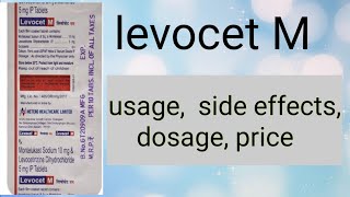 Levocet M Malayalam uses  Levocetirizine and Montelukast  Montek LC Tab  അലർജിയുടെ മരുന്ന് [upl. by Hselin829]