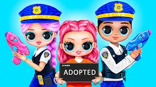 Ich wurde von einer Polizeifamilie adoptiert 35 LOL OMG DIYs [upl. by Tertias335]