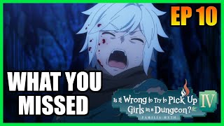 A Banquet of Death  Cuts and Changes  DanMachi Season 4  Episode 10 [upl. by Nadeau350]