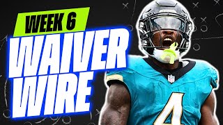 MUST ADD PLAYERS in Week 6  25 Waiver Wire Targets  2024 Fantasy Football Advice [upl. by Sophi]