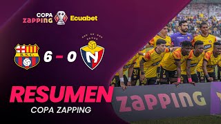 Barcelona SC 6  0 El Nacional  CopaZapping primera edición [upl. by Carpenter]