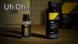 Someone isnt happy Cerakote Vs Cquartz Lite  4 month update [upl. by Changaris]