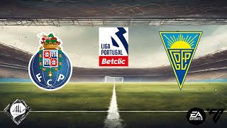 FC Porto 4 x 0 Estoril  10 rodada Campeonato Português 2425  EA FC [upl. by Parry]