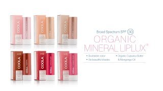 Cool Mineral Liplux SPF 30 Collection [upl. by Lledniw]