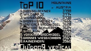 Top 10 mountains of Austria [upl. by Trevethick42]