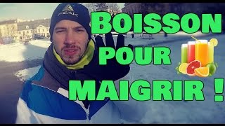 La MEILLEURE Boisson pour MAIGRIR [upl. by Ellenrahs]