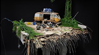 After the Impact Diorama scale 124 [upl. by Oznole558]