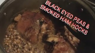 HOLIDAY DISH4 BLACK EYED PEAS WITH HAM HOCKS easyrecipe food foodie eating shorts cooking [upl. by Asennav]