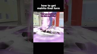 how to get mahito final form roblox jujutsushenanigans jjk anime update gooblox [upl. by Nosae]