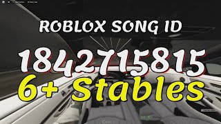 6 Stables Roblox Song IDsCodes [upl. by Jar]