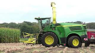 MAIS HAKSELEN JOHN DEERE 8800i FENDT 916 JOHN DEERE 7310 R DEZEURE [upl. by Broome]