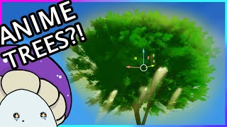 3D Anime Trees in Blender 41 and Older EEVEE  Comfee Tutorial [upl. by Livesay]