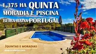 🔆 Fantástica Quinta  Moradia e Piscina  Beira Baixa  Portugal  Indisponível [upl. by Ennaesor855]