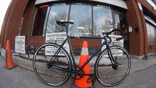 2015 Fuji Track Fixed Gear Unboxing  Harvester Bikes [upl. by Valida]