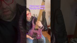 What song would you play on this Exotica Guitars 7 string headless metal jazz blues prog hiphop [upl. by Sibilla132]