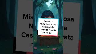 Scoperta Misteriosa Cosa Nasconde la Cassetta Trovata nel Parco pantaloncini scoperta [upl. by Ativak]