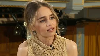 Emilia Clarke Says Parts of Her Brain Are MISSING After Two Aneurysms [upl. by Itsuj]