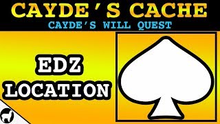 Caydes EDZ Cache Location  Caydes Will quotFind the cache in the EDZquot  Destiny 2 Forsaken [upl. by Nahsyar]