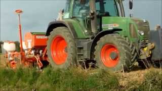 HD Mais säen mit Fendt 413 Vario TMS und Gaspardo [upl. by Kina]