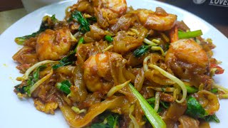 Resepi Kuey Teow Goreng Udang Mudah dan Sangat Sedap [upl. by Ellocin]