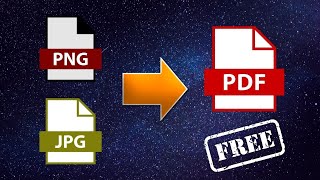 How to convert png to pdf on windows 10 without any software [upl. by Bernita950]