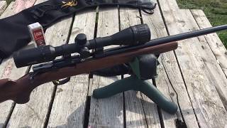 Browning TBolt TargetVarmint WMR review [upl. by Nospmoht]