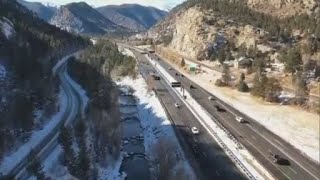 CDOT spokesman explains decision to open express lanes to lessen holiday traffic [upl. by Dnalevelc]