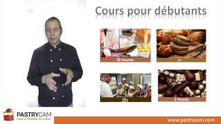 Cours de pâtisserie pour débutants sur Pastrycam [upl. by Qulllon323]