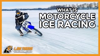 Youve Got to Try This  Motorcycle Ice Racing [upl. by Eihs]