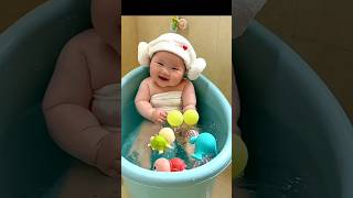 Children Bathing Bucket Useful Baby Product amp Toys baby parentingtips shorts [upl. by Brittany]