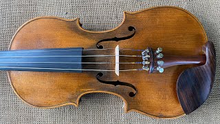 SOLD Old Violin 1238 Dresden Amati With SWEET Complex TONE Take a Listen [upl. by Dinin164]