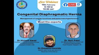 Congenital Diaphragmatic Hernia Hemodynamics Mangement of Cardiac Function PHTN Part1 Dr Neil Patel [upl. by Askari]