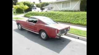 1966 Mustang Fastback for sale rust free Ca Driver [upl. by Derna]