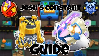 Joshs Constant  Workshop CHIMPS GUIDE by Birdz  BTD6 [upl. by Haliled]