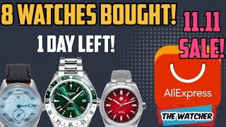 1 day left Aliexpress 1111 sale amp 8 purchases  The Watcher [upl. by Beffrey]