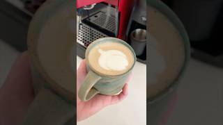 ☕️ latte art attempt  day 3 [upl. by Ahsait407]