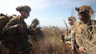 US Marines with 1st Air Naval Gunfire Liaison Company I MEF [upl. by Obelia100]