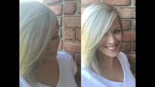 the CORRECT way to dye you hair BRUNETTE from BLONDE AT HOME TRANSFORMATION GREAT FOR QUARANTINE [upl. by Ettelra]