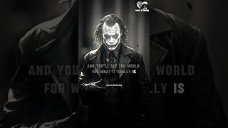 Joker quote attitude saying status people Attitude Thomasshelby joker attitude [upl. by Ylevol]