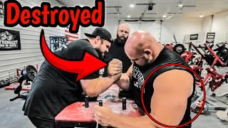 BRIAN SHAW REACHED NEW ARMWRESTLING LEVELS [upl. by Belinda]