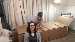 How To Assemble An IKEA Sofa [upl. by Darill]