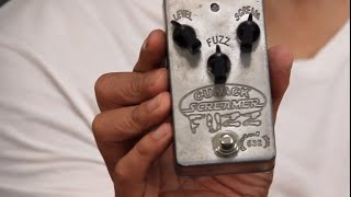 PedalsAndEffects Cusack Screamer Fuzz [upl. by Raina]